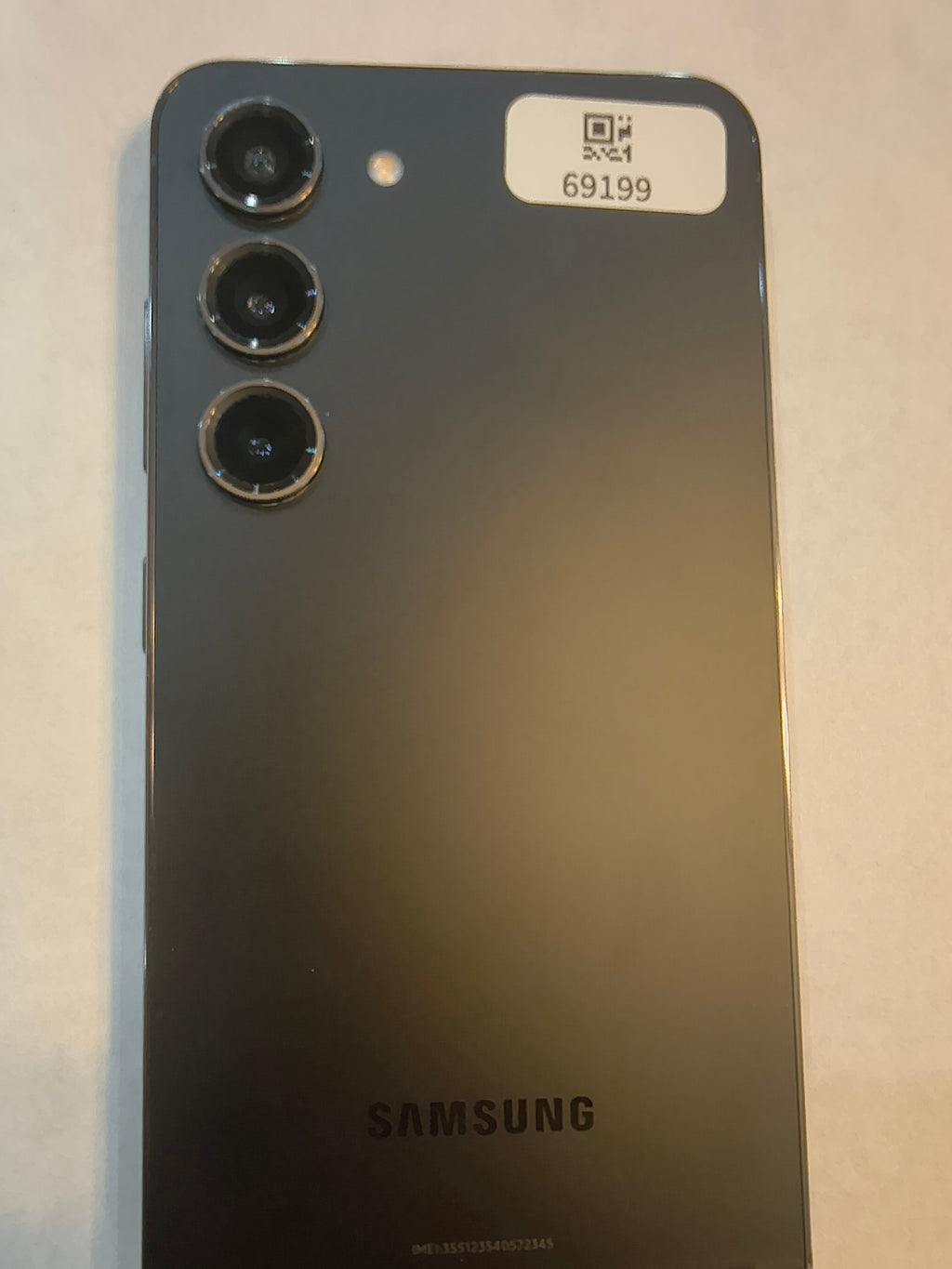 Samsung Galaxy S23 128GB — Unlocked, Phantom Black — Certified Pre-Owned Grade B (95% Battery)